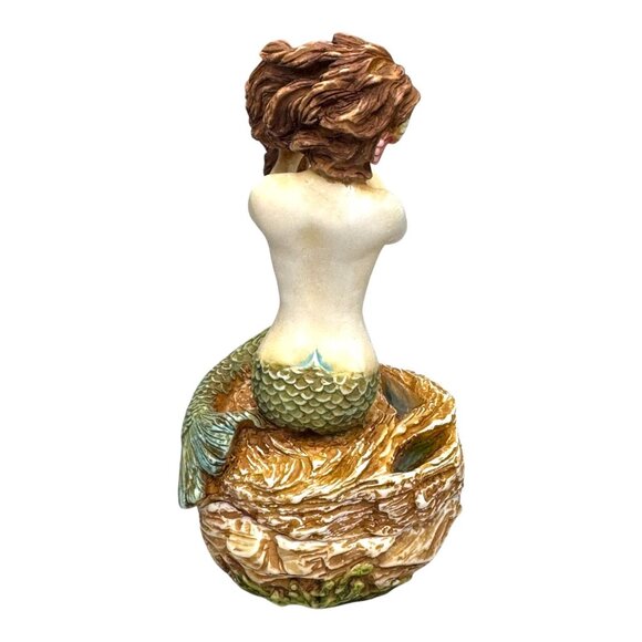 Mirari Mermaid By Tales Of Gramarye Harmony Kingdom Trinket Jewelry Box Isle - Picture 10 of 13
